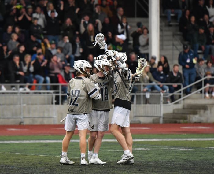 Jesuit Lakeridge boys lacrosse final Taylor Balkom 51